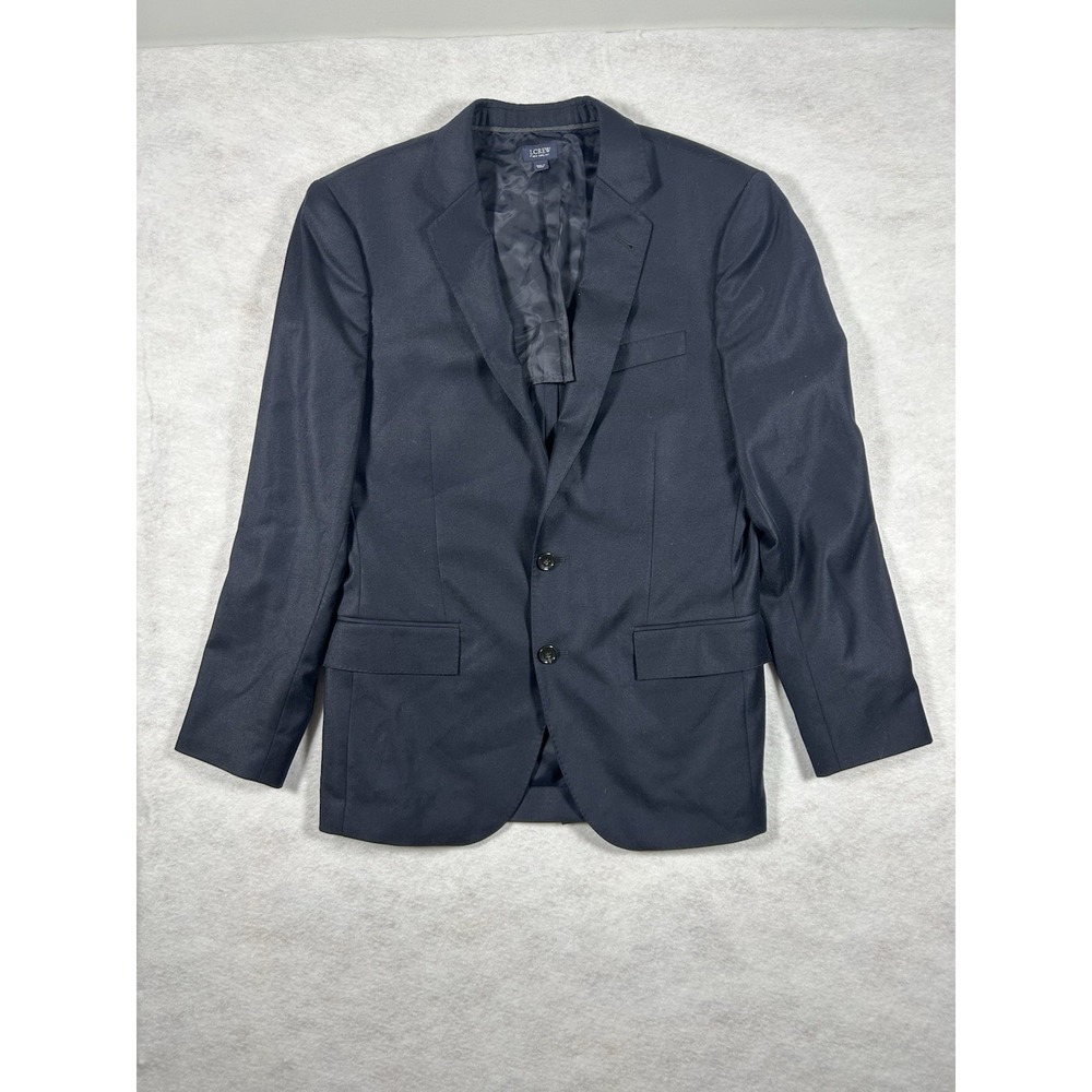 J Crew Ludlow Blazer 38S Slim Loro Piana Super 120s Merino Wool Navy Sport Coat